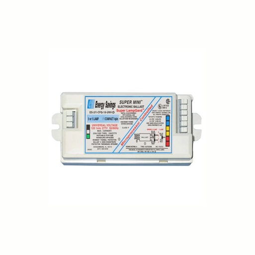[BF-RH3-UNV-226-C] Balastro 1/2x26W doble 120-277V