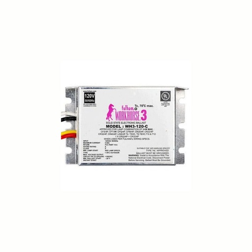 [BF-WH3-120-C] Balast 120V 1/2 FCS 18W,1x24-55W,T5C 22W