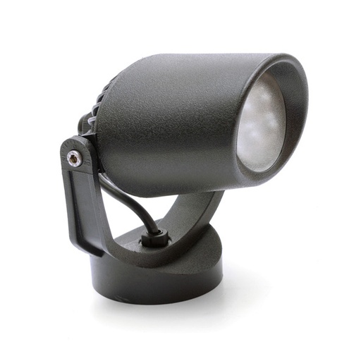 [FU-1M2.000.000.AXU1R] Reflector Mini Tommy-El negro IP66 con bombillo led 3000K 3.5W 400lm 25000 hrs 100-240V GU10