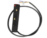 [TE-NSP01] Conector para electrificar riel de 48V. Usar máximo 10M de riel