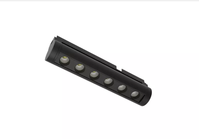 Reflector lineal dirigible grilla para riel mini 19mm 48V CRI90