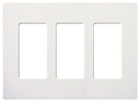 [FH-BS18033-WH] Tapa 3-gang sin tornillos
