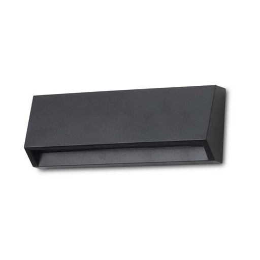[FL-PX-0130-NEG] Aplique Grove Opaque Rectangular Middle Led 2.5W 4000K negro, blanco o gris 95lm IP65