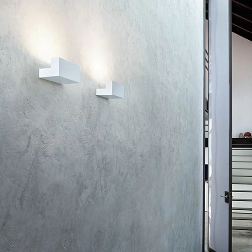 [FD-LONGLIGHT-A-BL] Aplique Long Light indirecto Blanco 28 Top Led 3000K 12W 854lm CRI80