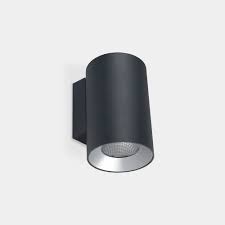 Aplique de pared de exterior IP65 Curie glass 350mm led 25.1W On-Off 2941lm