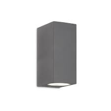 [VY-W0534] Aplique rectangular de cemento IP54 2xGU10 8x9.6x19.6cm