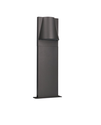 [FL-PX-0102-ANT] Bolardo IP44 Kala 500mm GU10 7W Gris Urbano