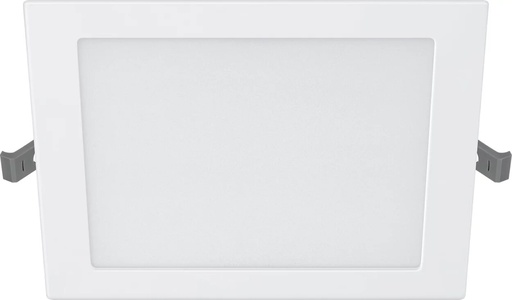 Luminaria LED Panel cuadrado empotrada 18W 110/240 8" 1300lm 25000hrs