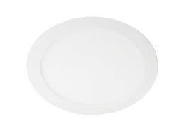 Luminaria LED Panel redondo empotrada 18W 110/240 8" 1300lm 25000hrs