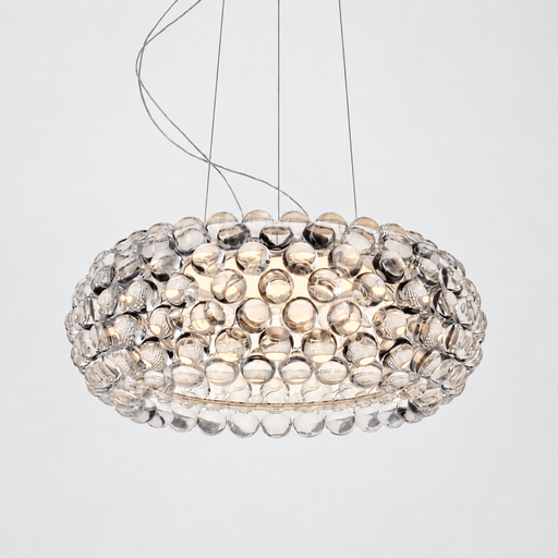 [FS-FN311007PC_16U] Lampara Colgante Caboche Plus mediana Transparente ø50cm led 23W 2700K 3200lm CRI90 120-277V
