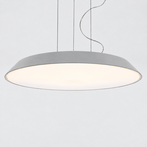 [AR-0242008A] Lampara colgante Febe D=61cm Led 30W 2260lm 3000K 120V Blanco