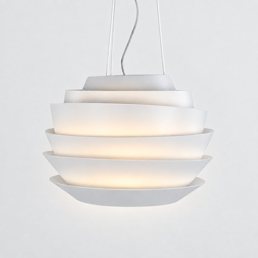 [FS-FN181007_10_UL] Lampara Colgante Le Soleil Blanca