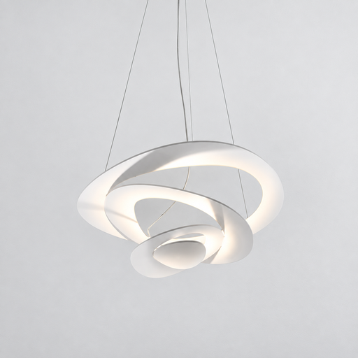 Lampara colgante Pirce blanca led 120-277V