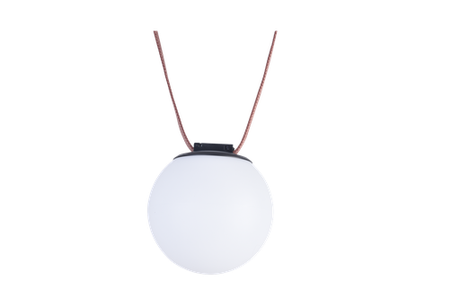 [UR-F108-M4-CG-SBK-8W] Lámpara colgante globo para belt system M4 48V 8W CRI90 120° F108-M4