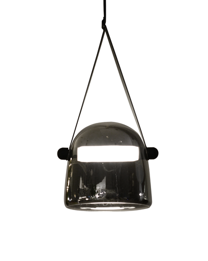 Lámpara colgante Atelier led 19W 3000K 120V on-off Gris ø500x90x2000mm