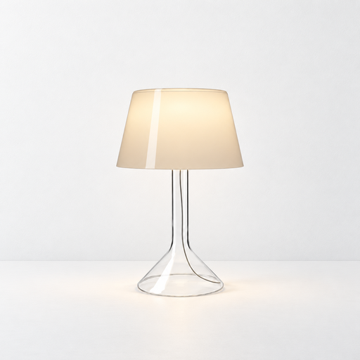 [FS-FN3140T200-12E00] Lampara de Mesa Chapeaux Blanca