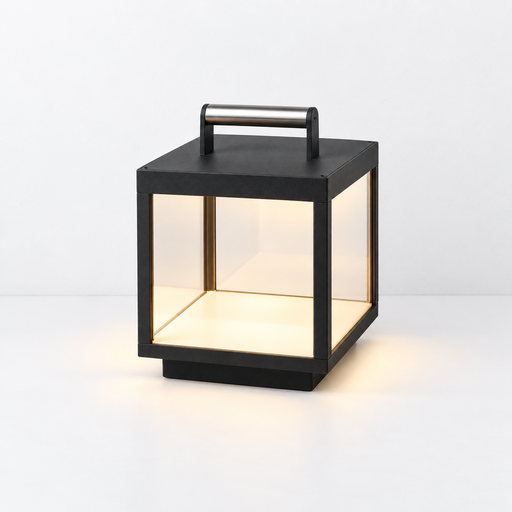 [FR-74454] Lampara de Pie/mesa portatil Kerala Gris Oscuro led 5W 3000K