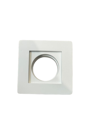 [QL-B9222G050Q1B] Lámpara empotrable redondo downlight "yeso" Aragon Flat para GU10