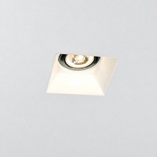 [QL-B9247G0111Q1B] Lámpara empotrable cuadrada downlight "yeso" Aragon XL (AR111)