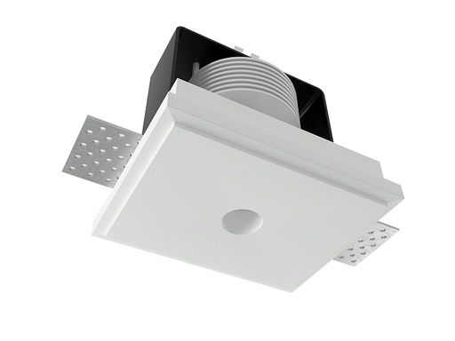 [VY-D0169] Lámpara empotrable downlight "yeso" Led 8.5W 3000K 100-270V 12.5x10x13cm