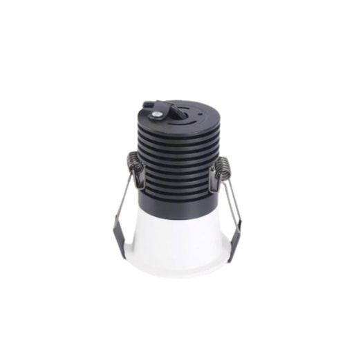 [RY-SL74118/3W-3K-ND-WH] Lámpara empotrable downlight redonda blanca Ø41x65mm hueco Ø35mm led 3W 3000 24° IP20 100-240V