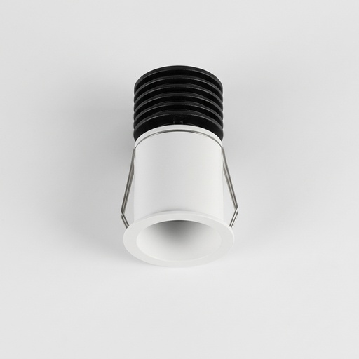 [RY-SL74118/3W-3K-ND-WH] Lámpara empotrable downlight redonda blanca Ø41x65mm hueco Ø35mm led 3W 3000 24° IP20 100-240V
