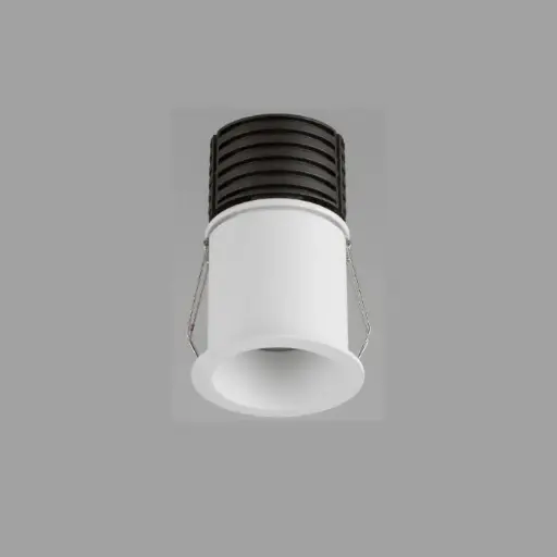 [RY-SL74118/3W-3K-ND-WH] Lámpara empotrable downlight redonda blanca Ø41x65mm hueco Ø35mm led 3W 3000 24° IP20 100-240V