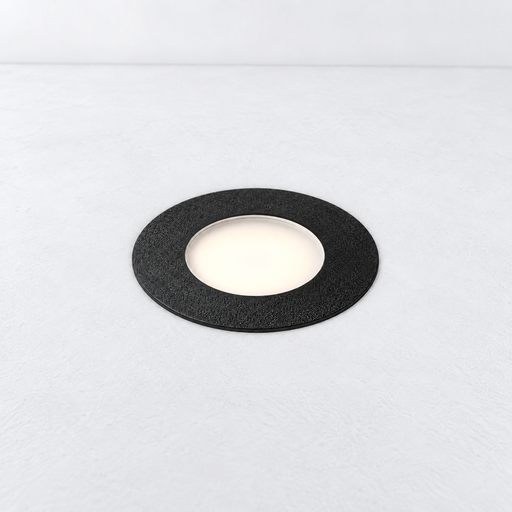 [FU-1F1.000.000.LXL1K] Lampara Empotrable en piso Ceci 90 Gris con bombillo led 2700/4000K 6W 400lm 25000 hrs 100-240V GU10