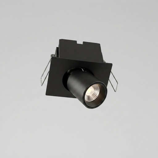 Lámpara empotrada dirigible rectangular 69x45mm 3W 3000K CRI90 30° con driver on-off 120V TE-FSL