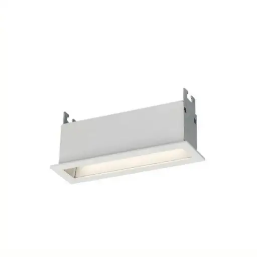 [RY-SL74284/6×1.5W-3K-DT-WH] Lámpara empotrada downlight 144x44x63mm hueco 135x35mm 6x1.5W 3000K CRI90 50° con driver triac 120V