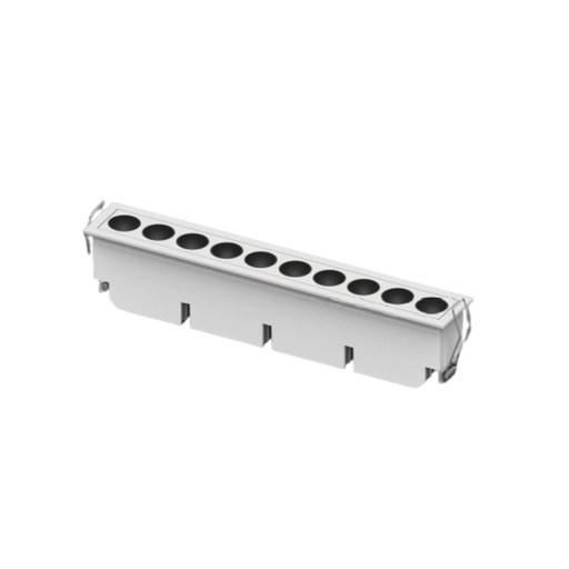 Lámpara empotrada downlight 285x45mm 24W 1600lm 3000K CRI90 40° con driver 0-10V 100-250V TE-FGL10