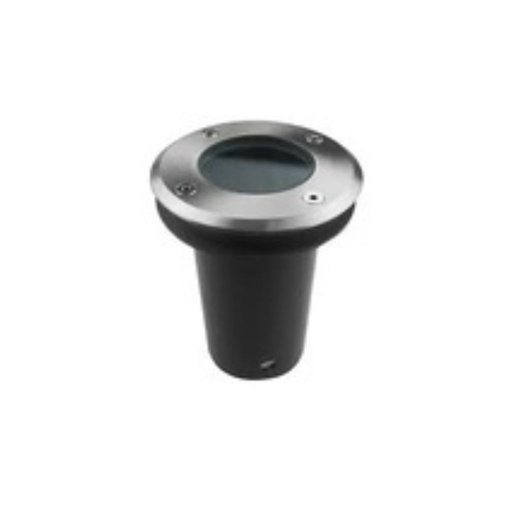 [FL-PX-1000-INO] Lampara empotrada en piso IP65-IP67 Ringo Ø110mm GU10 50W Acero