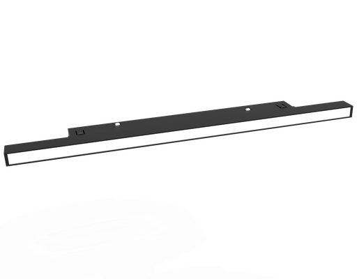 Lámpara lineal luz difusa negra para riel magnético 10mm M101 40V CRI90 120° M101-FLS