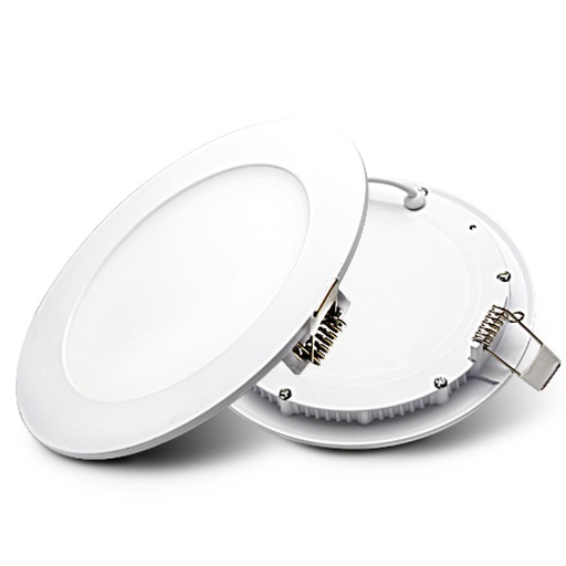 Panel empotrable redondo Ø240*12mm 20W 1800lm atenuable triac 85-265V Hueco Ø220mm KD