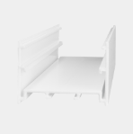 Perfil Taglio Di Luce ancho 50mm sin marco blanco