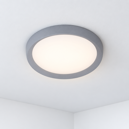 Plafon Umberta D=350 mm IP66 con 1 bombillo led 17W 2350lm 25000 hrs 100-240V GX53