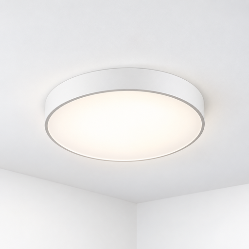 Plafon Redondo luz directa Led 120V 3661 difusor Opal 3000K/4000K atenuable Triac