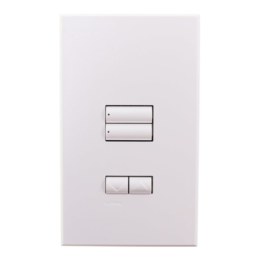 [LT-QSW2-2BRLN-WH] Remoto Seetouch QS 2 bot R/L blanco