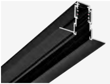 Riel magnético 15mm 48V empotrable sin marco M15