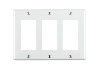 [LT-VWP-3-WH] Tapa Triple Vareo Color Blanco