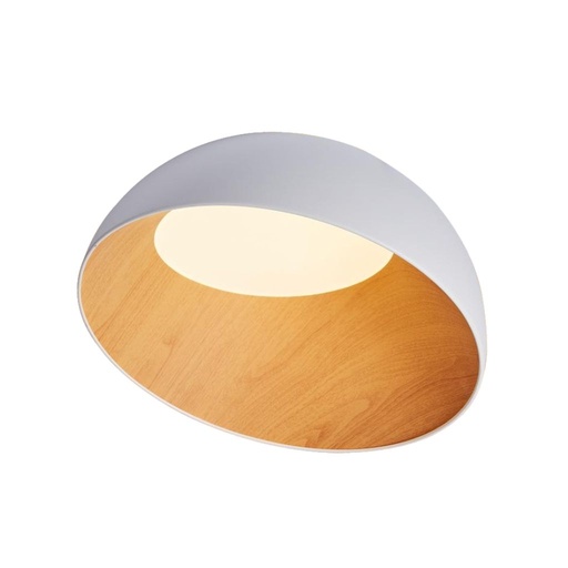 Plafón redondo luz directa Led 120V 5610X difusor opal 3000K/4000K atenuable triac