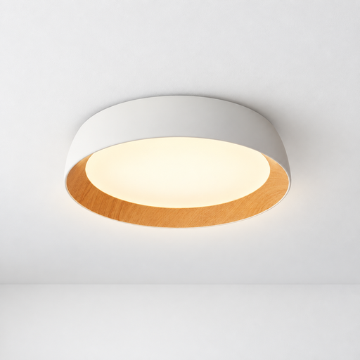 Plafon Redondo luz directa Led 120V 5629 difusor Opal 3000K/4000K atenuable Triac