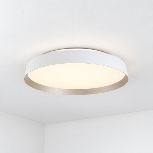Plafon Redondo luz directa Led 120V 5711 difusor Opal 3000K/4000K atenuable Triac