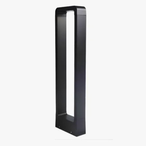 [KD-CPD100-60H10W] Poste 160*50*(H)1000mm negro led 10W 3000K 800lm 85-265V IP65