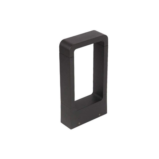 [KD-CPD100-30H7W] Poste 160*50*(H)300mm negro led 7W 3000K 560lm 85-265V IP65