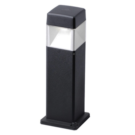 Poste Elisa 500 IP55 con bombillo led 10W 1300lm 25000 hrs 100-240V GX5.3 D=100mm
