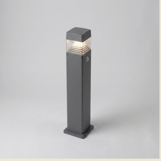 Poste Ester 800 IP55 con bombillo led 10W 1300lm 100-240V GX5.3 D=100mm