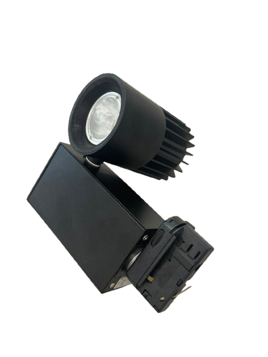 [RG-39404.HQ21] Reflector Envios negro para riel trifasico Led LL2 on/off 14W 860lm 3000K CRI 90 2x15° 100-240V