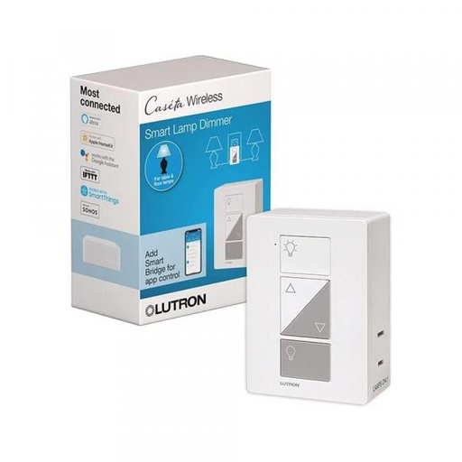 [LT-PD-3PCL-WH] Plug-In Lamp Dimmer -Caséta Wireless