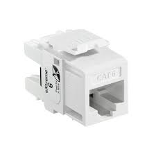[LV-40836-WH] Conector Quickport Telefono Color Blanco